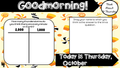 October Attendance Tracker Question of the Day Jamboard October