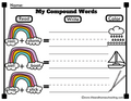 Compound Words Worksheets