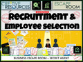 Recruitment and Employee Selection Escape Room 