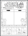 Thanksgiving Then & Now Sort - FREE
