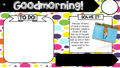 June Editable Morning Message (3rd Grade)-Math Solve It's