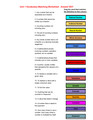 Algebra 1 - Unit 1 Vocabulary Matching Worksheet (Digital)
