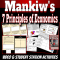 Economics | Mankiw's 7 Principles | Interactive Student Stations Activities