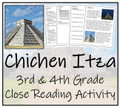 Chichen Itza Close Reading Activity | 3rd Grade & 4th Grade