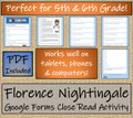 Florence Nightingale Close Reading Activity Digital & Print | 5th & 6th Grade