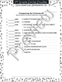 Comparing the New Colonies~Match'Em Vocab #3~Social Studies Weekly~NO PREP