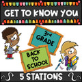 Back to School - Get to Know You Activities - 3rd Grade