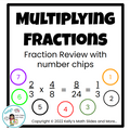 Fractions Review - Multiplying Fractions Digital and Printable