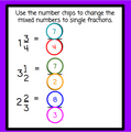 Fractions Review - Mixed Numbers and Fractions  Greater than One