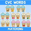 CVC Words, Short Vowels  Literacy Center