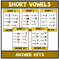 Short Vowels  Literacy Centers