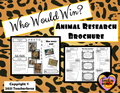 Animal Research Who Would Win Note Taking Brochure