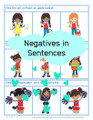 Negatives in Sentences - Autumn Set