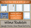 Back to School Comprehension Activity Bundle Digital & Print | 5th & 6th Grade