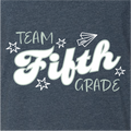 "TEAM FIFTH GRADE" Crew Neck T-Shirt