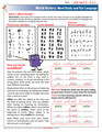 Ancient World: Our Alphabet & Story of Our Numbers - Montessori World History - SEMiPRO Elementary Montessori-inspired printable history pages (6 + Key)