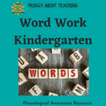 Word Work for Kindergarten