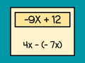 Combining Like Terms Race - Digital Game