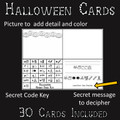 Halloween Greeting Cards Teacher to Students