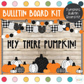 Black and White Pumpkins - Fall - Halloween - September & October Bulletin Board Kit Black and White Pumpkins - Fall - Halloween - September & October Bulletin Board Kit
