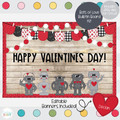 Bots of Love - Robots - Valentines - February Bulletin Board Kit