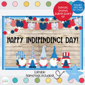 Independence Day Gnome - July Bulletin Board Kit