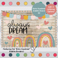 BUNDLE Boho Rainbow Bulletin Kit