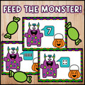 Halloween Counting 1 to 10 - Feed the Monster | Print & Digital