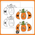 Build a Pumpkin Alphabet Beginning Sound Match | Letter Recognition