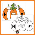 Build a Pumpkin Halloween Literacy & Math Morning Center Bundle | October Work  