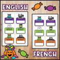 Halloween Name Tags FREEBIE | French Version Included!