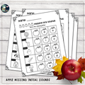 Apple CVC Practice Worksheets