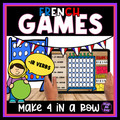 French IR Verbs | 4 in a Row Digital Game