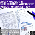 AP US History Period 3 Workbook | Skill Building for DBQ, SAQ, MCQ, & Test Prep!