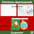 Christmas Art  Activity - Agamograph
