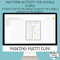 Solve Multiplication & Division Equations Matching (Print & Digital)