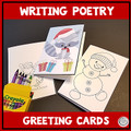 Writing Poetry Christmas Winter Theme 