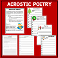 Writing Poetry Christmas Winter Theme 