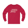 "Holly Jolly" Long-Sleeve Crew Neck T-shirt