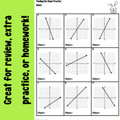 Finding the Slope from a Graph Math BINGO + Practice - PDF & Digital
