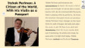 Itzhak Perlman Informational Text Reading Passage and Activities