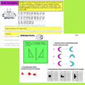 Reflections Investigation + Practice - PDF & Digital for Transformations Unit