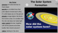 The Solar System Formation Informational Text Reading Passage and Activities