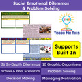 Social-Emotional Learning Activities with 10 Graphic Organizers