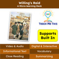 Willing's Raid Informational Text Reading Passage and Activities