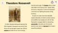 President Theodore Roosevelt Informational Text Reading Passage and Activities