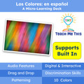 Los Colores (Shapes in Spanish) Patterns | Discrimination | Interactive