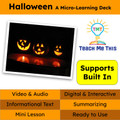 Halloween Informational Text Reading Passage and Activities
