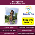 Sacagawea Informational Text Reading Passage and Activities