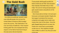 The Gold Rush Informational Text Reading Passage and Activities